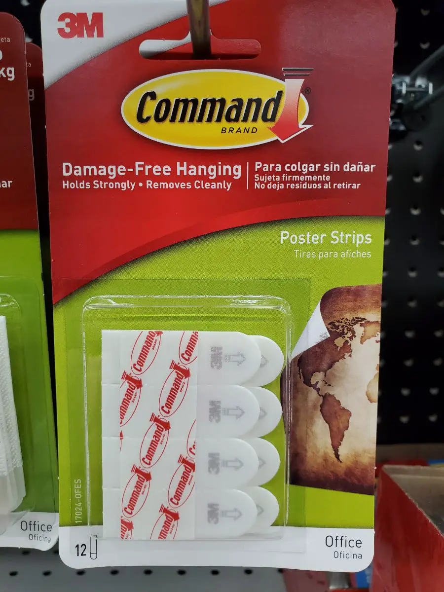 Command Strips for Wall Hanging