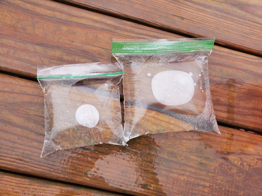 Water Balloons Made with Food Storage Bags