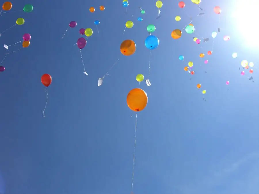 Balloon Release Tribute