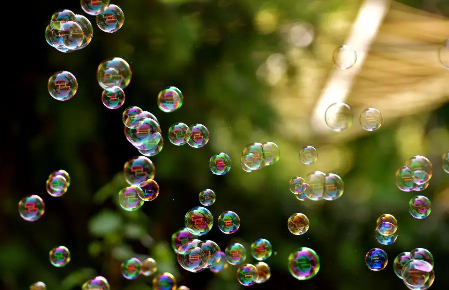 Bubbles Floating