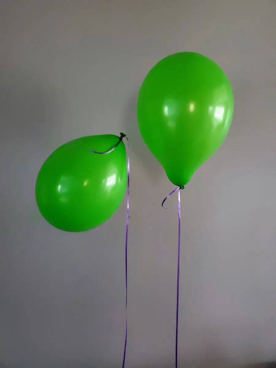 Hi Float Balloons With Different Amounts of Helium