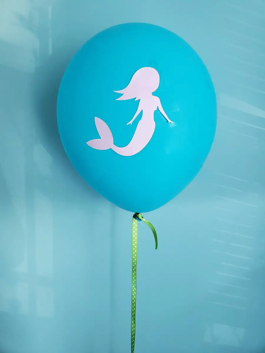 Latex Balloon Customized with Paper Cutout