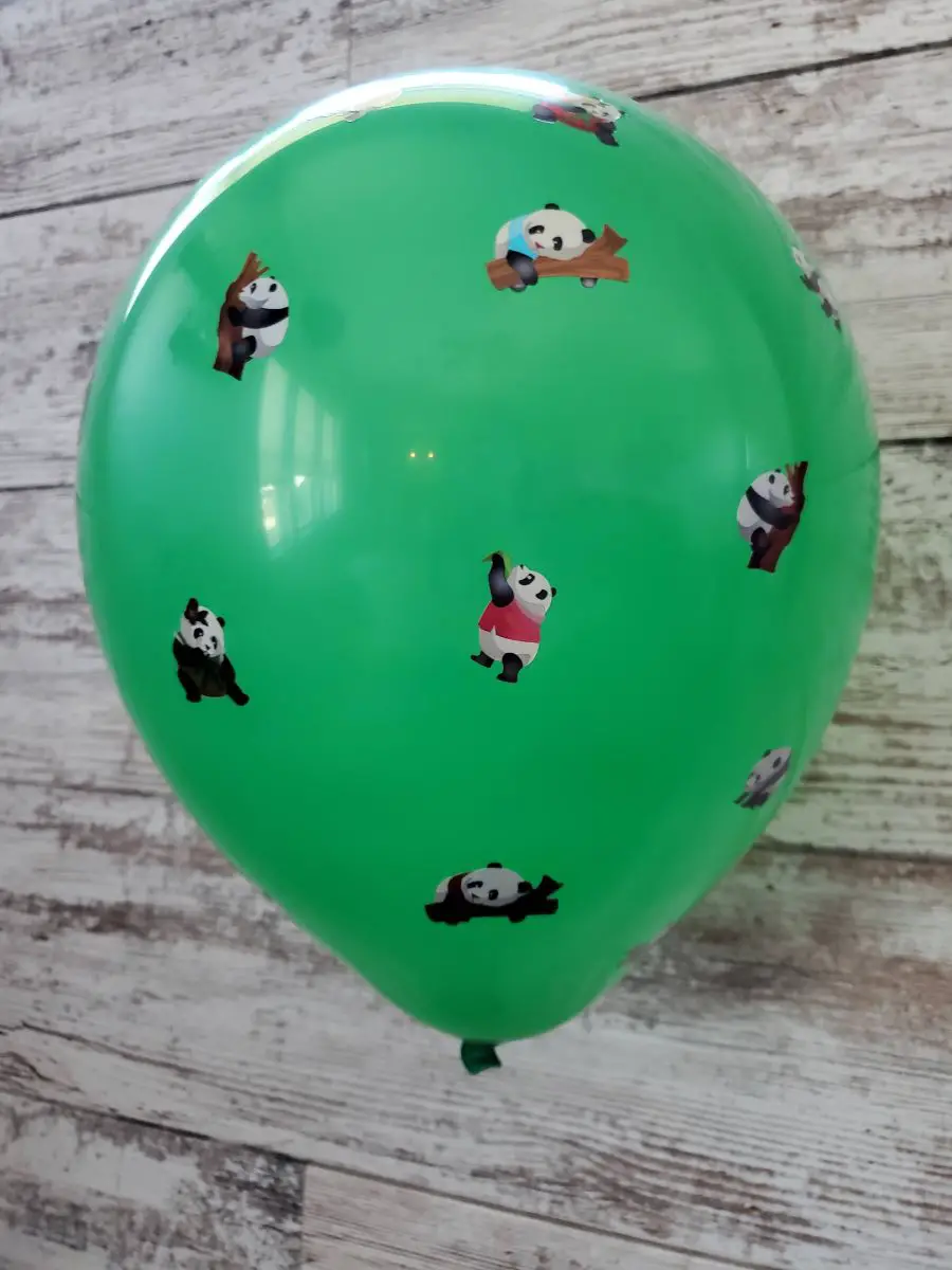 Latex Balloon Customized with Stickers