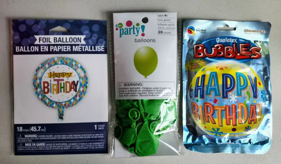 Balloons for Helium Use