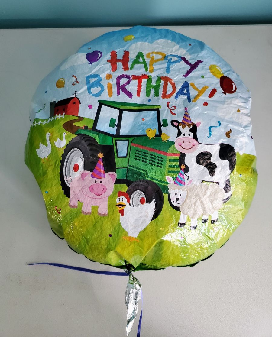 Damaged Foil Balloon that was Refilled is Leaking Helium