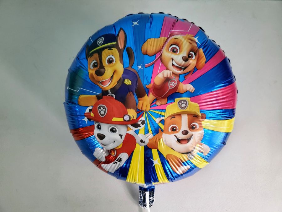 Semi Deflated Foil Balloon Refilled with Helium