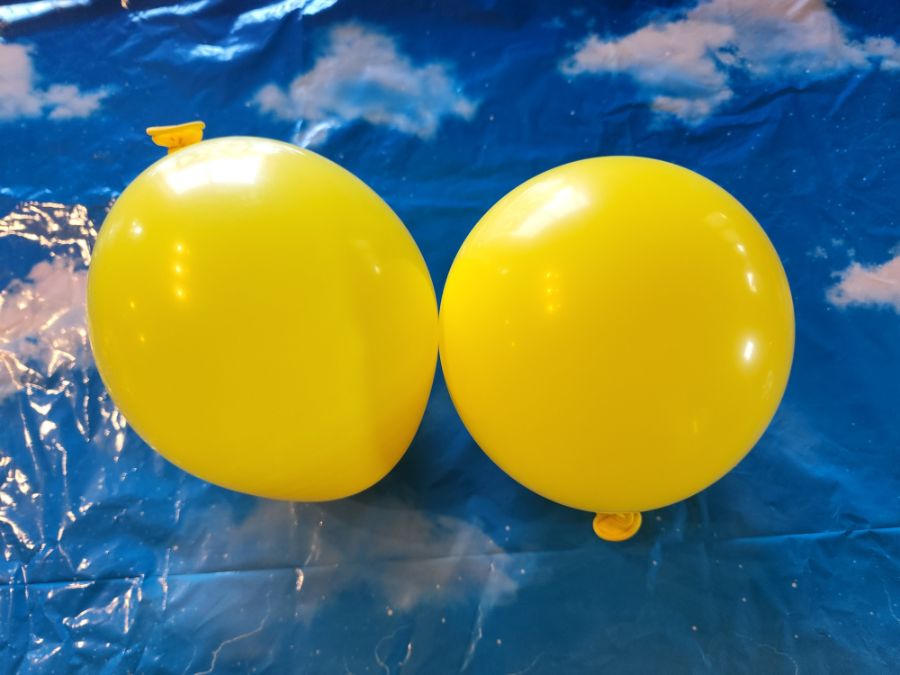 Larger Latex Balloons Not Inflated All the Way