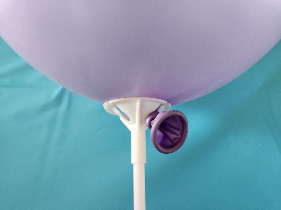 Latex Balloon Attached to a Balloon Stick